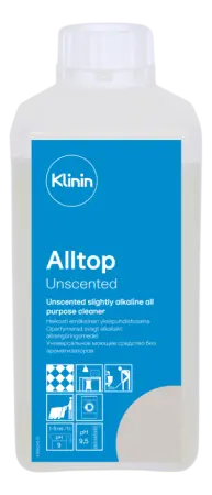 Фото №1 - Klinin: Оллтоп 1л слабощелочное универсальное средство гипоаллергенн