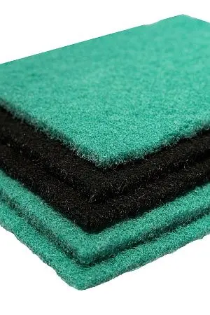 Фото №5 - Губки,скрабы: для посуды VCLEAN Тайфун 10х12 абразивная /пач.=5 шт.