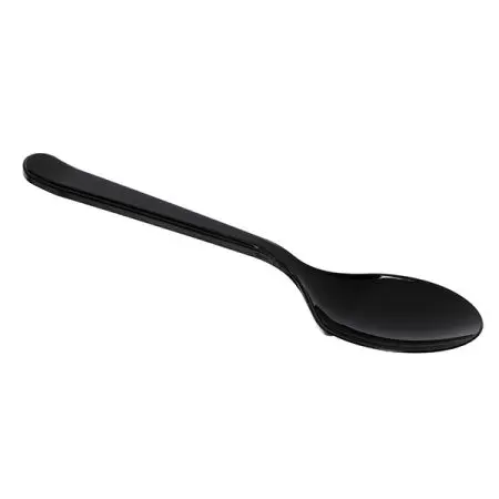 Фото №1 - Одноразовая продукция: Ложка столовая 180мм черная /пач.=50 шт.