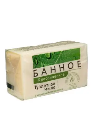 Мыло туалетное: БАННОЕ 200г в обёртке Аист
