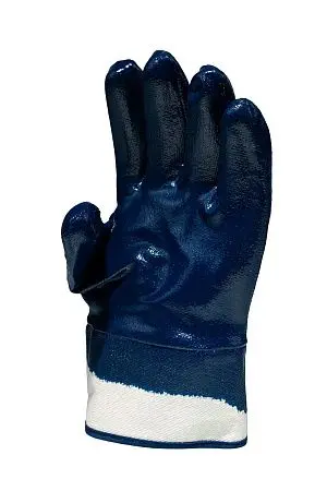 Фото №3 - Перчатки: х/б с полным нитриловым покрытием, манжет крага