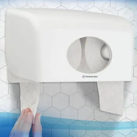 Kimberly-Clark: Бумага туалетная Скотт 2сл 72м белая /пач.=6 шт.
