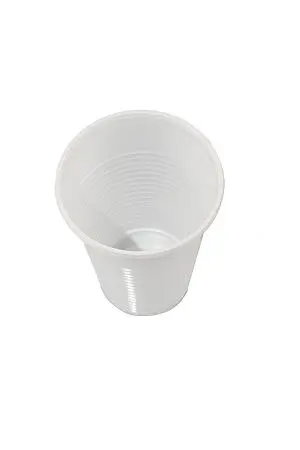 Фото №3 - Одноразовая продукция: Стакан 200мл пластиковый белый ЭКОНОМ /пач.=100 шт.