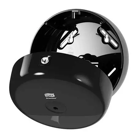 Фото №4 - Tork: Диспенсер T9 SmartOne® для туалетной бумаги в мини рулонах черный