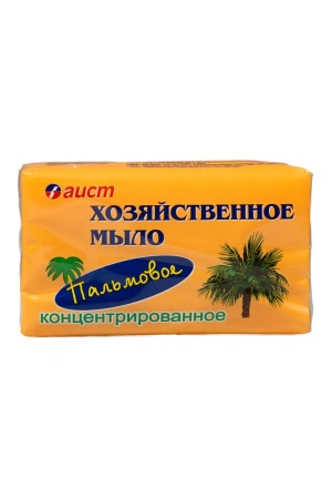 Мыло хозяйственное: 200г Пальмовое в обёртке Аист