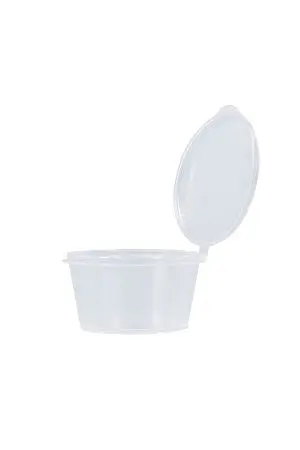 Фото №4 - Одноразовая продукция: Соусник 80мл с крышкой /пач.=80 шт.