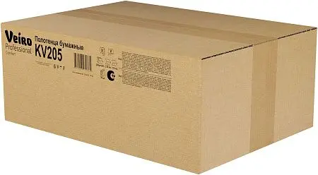 Фото №9 - VEIRO: Полотенца бумажные V 2сл 200л 21х21,6см Comfort белые