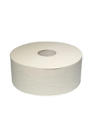 Фото №1 - Вик: Бумага туалетная 1сл 525м целлюлоза без перф. белая PROtissue