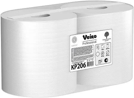 Фото №8 - VEIRO: Полотенца бумажные ЦВ 2сл 180м/20 Comfort белые