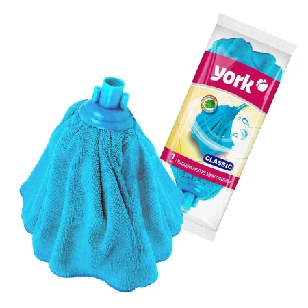 Хозяйственный инвентарь: МОП насадка на швабру YORK Классик микрофибра в асс.