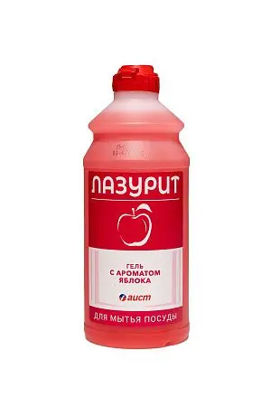 Фото №4 - Моющее средство: ЛАЗУРИТ 500мл гель ЯБЛОКО