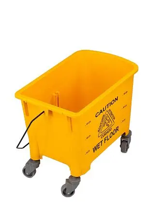 Фото №5 - Вик: Ведро 20л для мытья окон на колесах пластик MRY