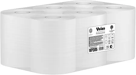Фото №8 - VEIRO: Полотенца бумажные 1сл 180м/20 Basic натуральный