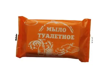 Фото №1 - Мыло туалетное: Альянс 100г в обертке ГОСТ резаное