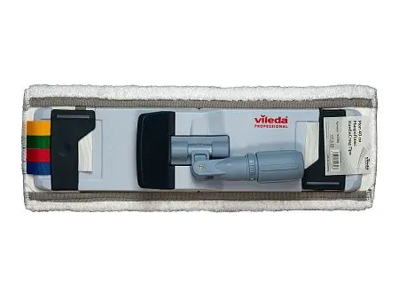 Фото №4 - Vileda: Моющая насадка КомбиСпид Про МикроПлюс 40см бело-черная