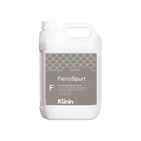 Klinin: FerroSpurt 5л для удалени пятен ржавчины и окисла металлов