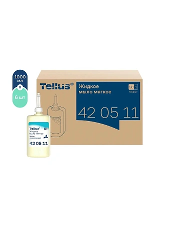 Фото №2 - ТОРК: Tellus Мыло S1 Комфорт 1л жидкое для рук МЯГКОЕ
