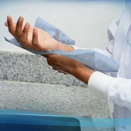 Фото №7 - Kimberly-Clark: Полотенца бумажные Скотт 1сл 304м/20 голубые