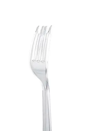Фото №5 - Одноразовая продукция: Вилка столовая 180мм прозрачная /пач.=50 шт.