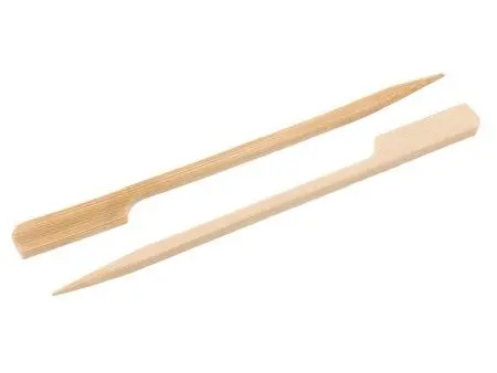 Фото №1 - Одноразовая продукция: Пика Гольф 12см бамбук /пач.=100 шт.