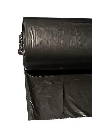 Фото №6 - Мешки для мусора: 30л 50х60 ПНД 7мкм VCLEAN черные /рул.=50 шт.