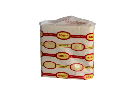 Бумажные салфетки: столовые 2сл 200листов 33х33 Сыктывкар ROSHY шампань