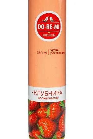 Фото №3 - Освежители воздуха: ДО-РЕ-МИ 330мл КЛУБНИКА СО СЛИВКАМИ Премиум сух расп