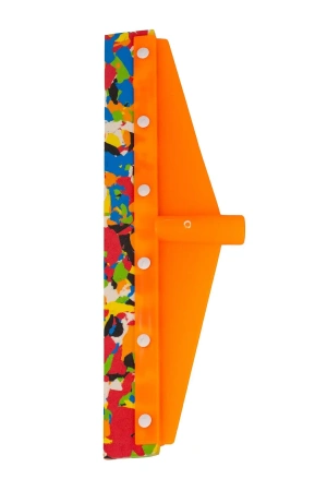 Фото №1 - Вик: Сгон 40 см пластик одна резина с рукояткой 120 см оранжевый MRY