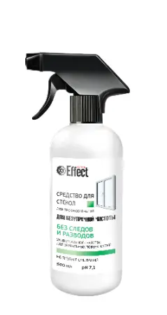 Фото №1 - Effect: СУПЕР 500мл ср-во для стекол (триггер)