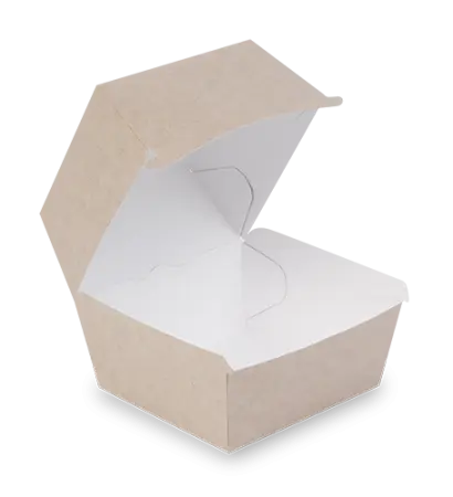 Одноразовая продукция: Коробка бумажная для бургера 113х132х113 OSQ BURGER XL /пач.=55 шт.