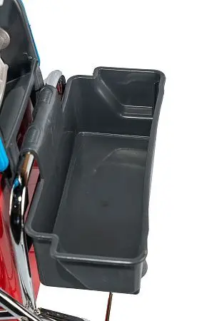 Фото №6 - Вик: Тележка 1х25л хром + отжим + дополнительная корзина