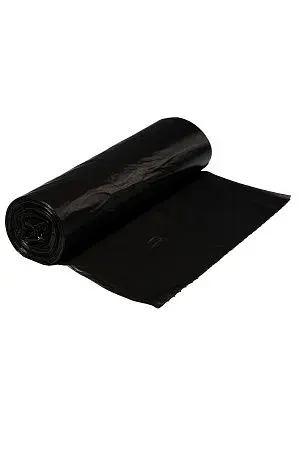 Фото №7 - Мешки для мусора: 120л 70х110 ПНД 18мкм VCLEAN особо прочные черные /рул.=10 шт.