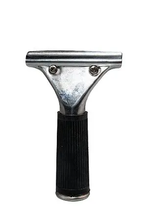 Фото №4 - Вик: Склиз для стекла 45см Standart нержавеющий металл