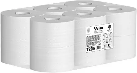 Фото №5 - VEIRO: Бумага туалетная 2сл 125м/9,2 Comfort белый