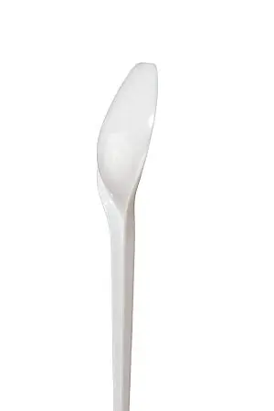 Фото №4 - Одноразовая продукция: Ложка столовая 165мм белая /пач.=100 шт.