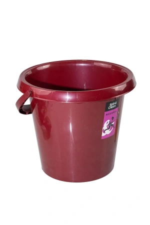 Фото №1 - Хозяйственный инвентарь: Ведро 10л пластик без крышки красное