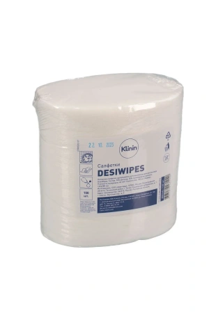 Фото №1 - Klinin: Салфетки из нетканого материала для диспенсера DesiWipes /рул.=100 шт.