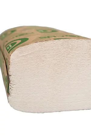 Фото №5 - Хаят: Полотенца бумажные V 1сл 200л 23х20,5см ФОКУС ЭКО белые ПЭ