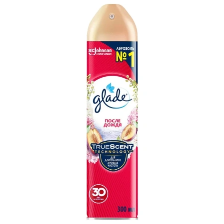 Фото №1 - Освежители воздуха: ГЛЕЙД 300мл ПОСЛЕ ДОЖДЯ