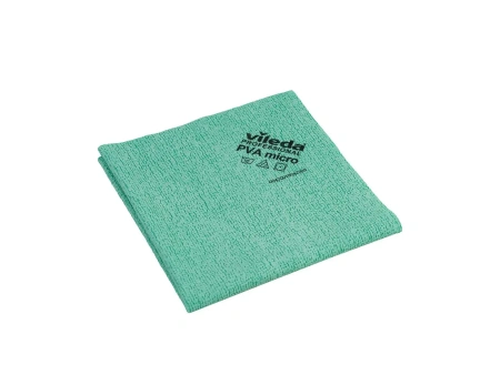 Фото №1 - Vileda: Салфетка ПВА Микро 35х38см зелёная