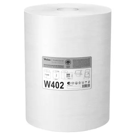 Фото №1 - VEIRO: Салфетки протирочные 1сл 170м/31,5см нетканые белые