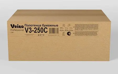 Фото №7 - Вик: Полотенца бумажные V 1сл 250л 21х23 белые СЫКТЫВКАР Lite