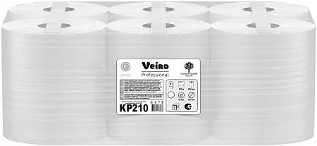 Фото №13 - VEIRO: Полотенца бумажные ЦВ 1сл 200м/20 Comfort белые