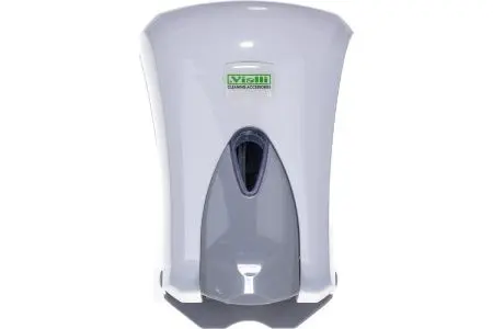 Фото №1 - Диспенсеры: для жидкого мыла 1000мл Vialli пластик белый