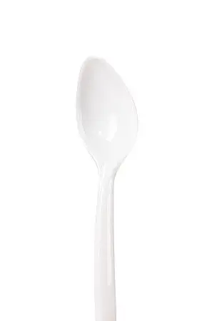 Фото №2 - Одноразовая продукция: Ложка чайная белая /пач.=100 шт.