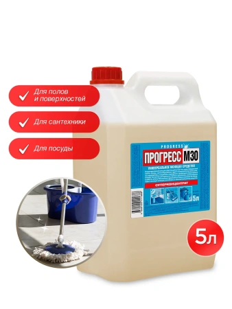 Чистящее средство: ПРОГРЕСС М-30 5л суперконцентрат