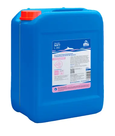 Фото №1 - Dolphin: ПроЛаун Софт 10л кондиционер-ополаскиватель для белья гипоаллергенн