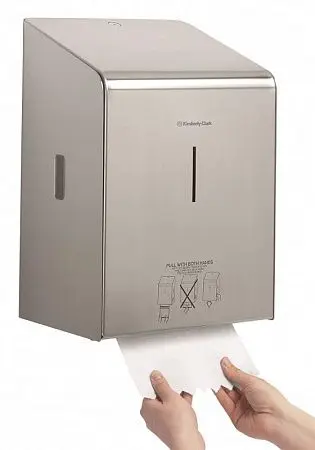 Фото №5 - Kimberly-Clark: Диспенсер для полотенец в рулоне нержавеющая сталь