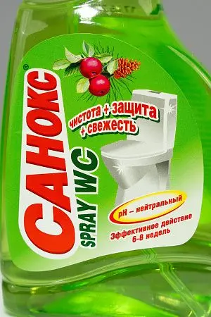 Фото №2 - Чистящее средство: САНОКС-spray WC 500мл спрей от ржавчины