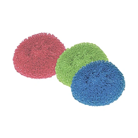 Фото №3 - Губки,скрабы: для посуды YORK 8 х 8 х 2,5 см пластиковые /пач.=3 шт.